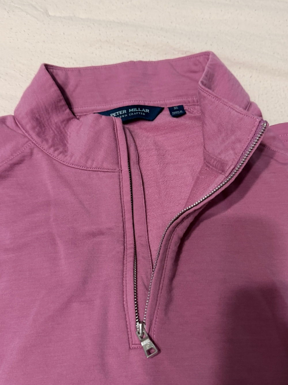Peter Millar Women's Rose-Quartz Quarter-Zip Utility Jacket